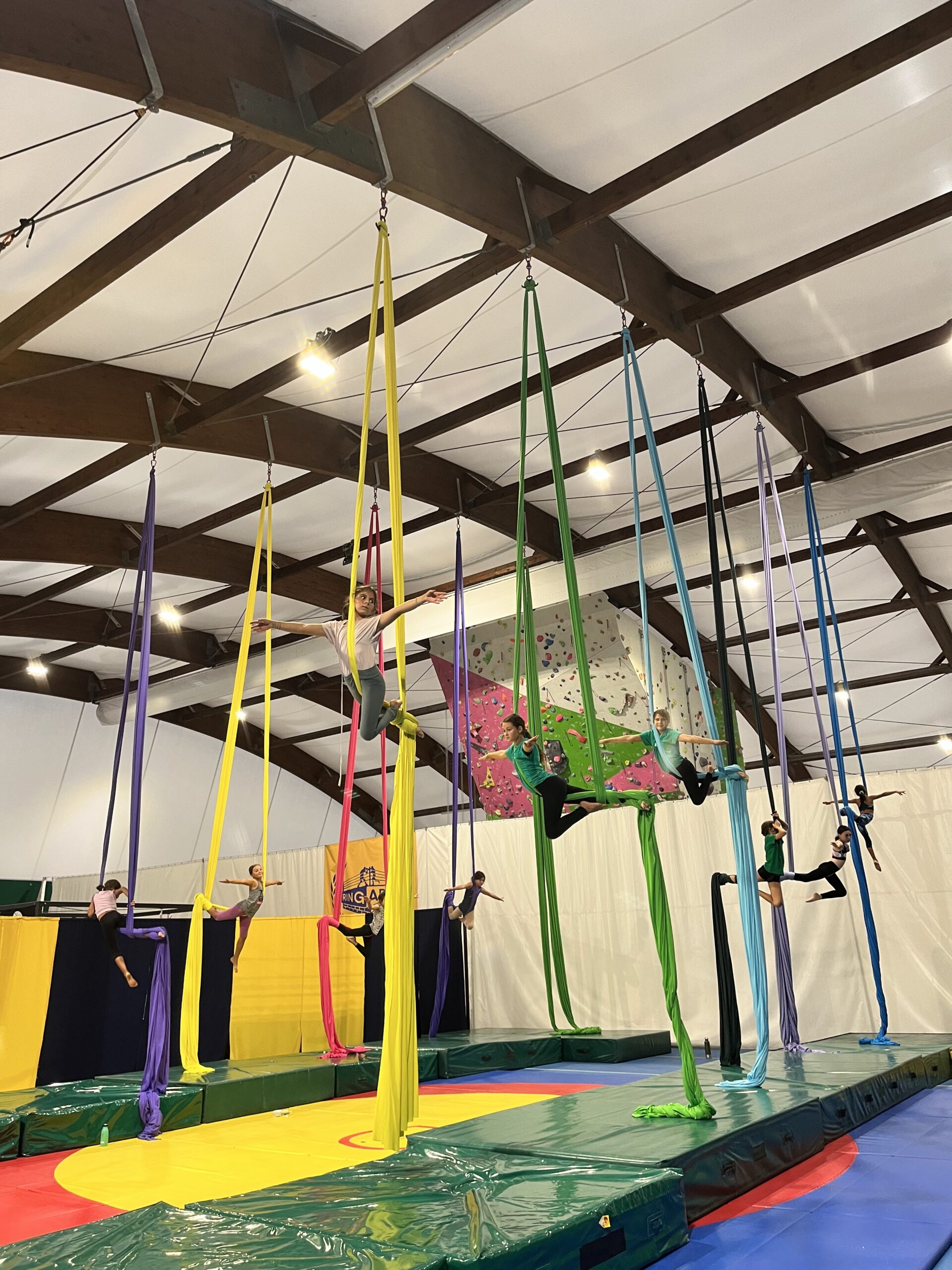 Palestra di danza aerea